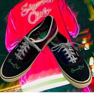 Vans Authentic Feature Sinners Club Part II LX Black Men’s Size 12